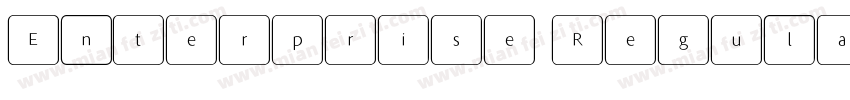 Enterprise Regular字体转换